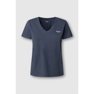 Pepe Jeans MAE V NECK modrá
