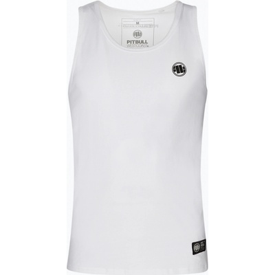 Pitbull West Coast Pánske tielko Tank Top Slim Fit Lycra Small Logo white
