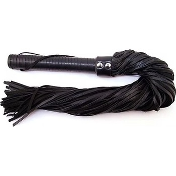 ostatní ROUGE Long Leather Flogger Black