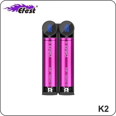 Efest K2 nabíjačka pre monočlánky