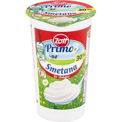 Zott Primo Smetana ke šlehání 30% 200 g – Zboží Mobilmania