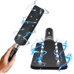 Zeus Electrosex E-Stim Spiked Paddle Black