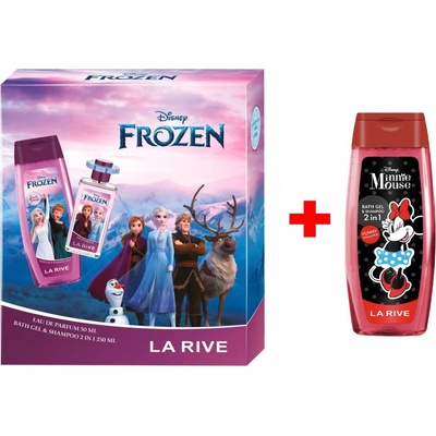 La Rive Frozen šampon a sprchový gél 2v1 250 ml + EDP 50 ml darčeková sada