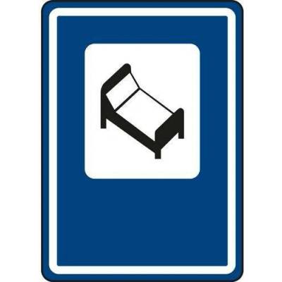 Dopravní značka Hotel nebo motel (IJ10)