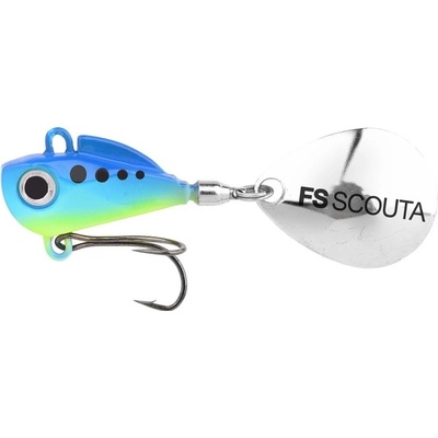 SPRO Rotačka FreeStyle Scouta Jig Spinner 10g Herring