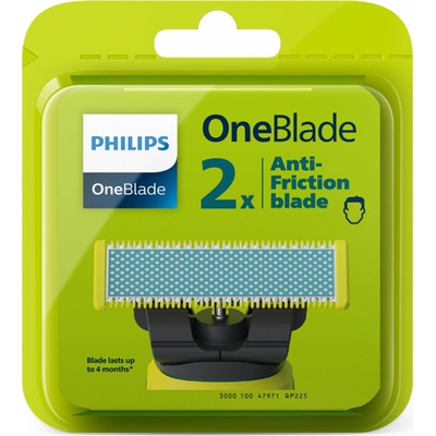 Philips OneBlade QP225/50 Anti-Friction 2 ks – Sleviste.cz Philips OneBlade QP225/50 Anti-Friction 2 ks – Sleviste.cz