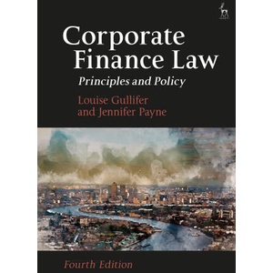 Corporate Finance Law | Jennifer Payne (ISBN: 9781509979745)