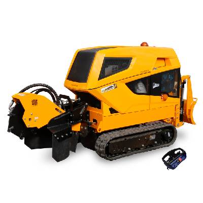 Fréza na pařezy na pásovém podvozku s dálkovým ovládáním P 56 RX