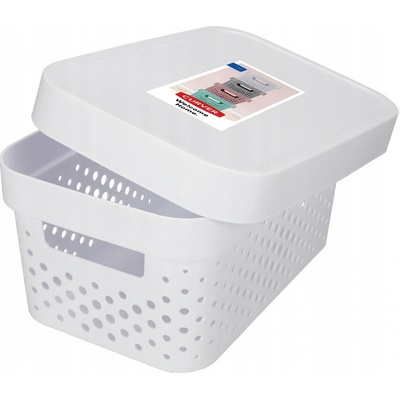 Curver úložný box INFINITY 4,5l - biely 04760-N23