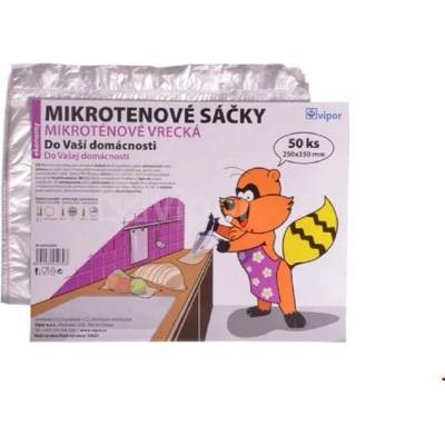 Mikroténový sáček 25 x 35 cm/6 mc (50 ks) granitol - balené