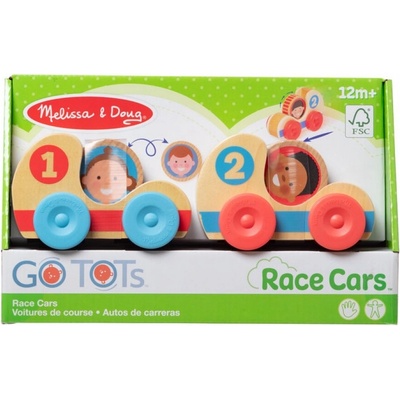 Melissa & Doug Go Tots pretekárske autíčka