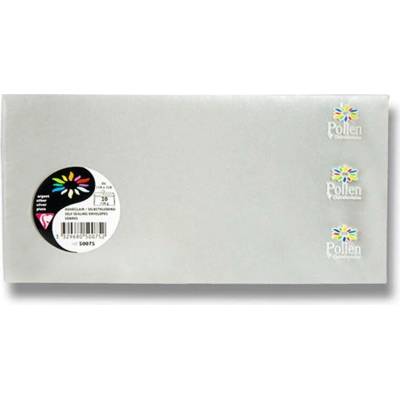 Obálka CF - DL stříbrná samolep. 120g. (20ks) 446264