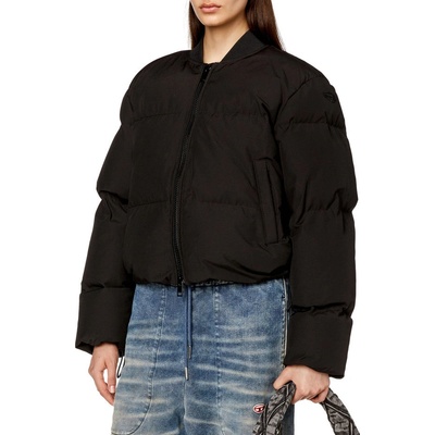 Diesel W-OLUCH JACKET čierna