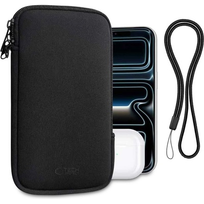 Tech-Protect sm70 universal phone pouch 6.0-7.2 inch black (5906302332021)