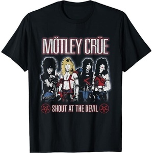 Mötley Crüe Shout at the Devil Black L Риза (MOTTEE40MB03)