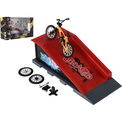 Teddies Skatepark prstové kolo šroubovací s rampou – Zboží Dáma