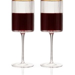 TRUEBRANDS Viski Кристални чаши за вино meridian 2 бр. - 470 мл (viski-11449)