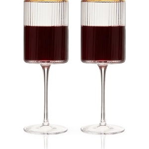 TRUEBRANDS Viski Кристални чаши за вино meridian 2 бр. - 470 мл (viski-11449)