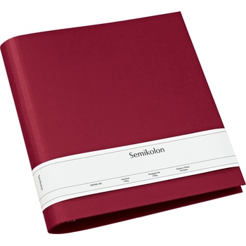 Semikolon Фотоалбум Photograph 4 Ring папка с халки бургундско-червен (353301)