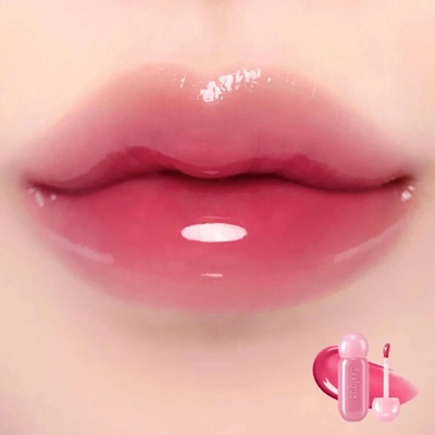 Dasique Juicy Dewy Glow Tin 12 Dipping Berry šťavnatý lesk na pery pre hydratáciu a žiarivý efekt 5,5 g