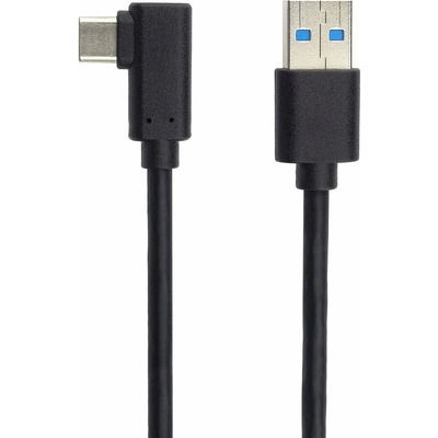 PremiumCord ku31cz1BK USB-A - USB-C, 1m, černý