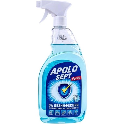Apolo Sept Дезинфектант Apolo Sept Forte, с помпа, за повърхности, 750 (5070200060)