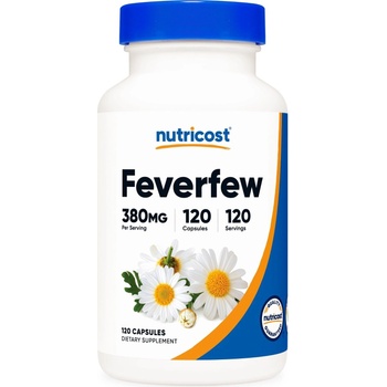 Nutricost Feverfew, 380 mg, 120 капсули, Nutricost