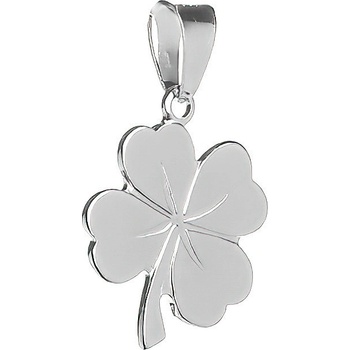 Argento Stříbrný přívěsek čtyřlístek 84892