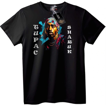 NOONEBRAND Тениска Tupac Shakur - 2XL, White