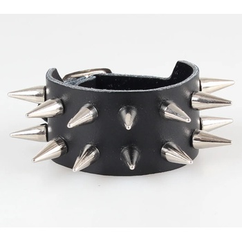 Image 1 of Black & metal гривна Spikes 2 - BWZ-482