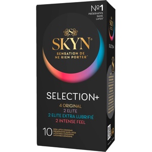 Manix SKYN Selection+ - селекция латекс-безплатни презервативи (10 бр. ) - desirel