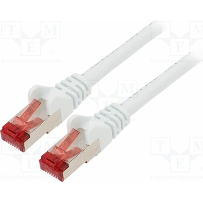 Goobay 66642 Patch S/FTP Kat: 6 RJ45 vidlice z obou stran lanko Cu 1m