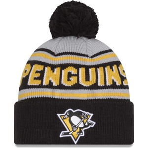 New Era Pittsburgh penguins beanie черно, жълто, сиво uni (60650894)