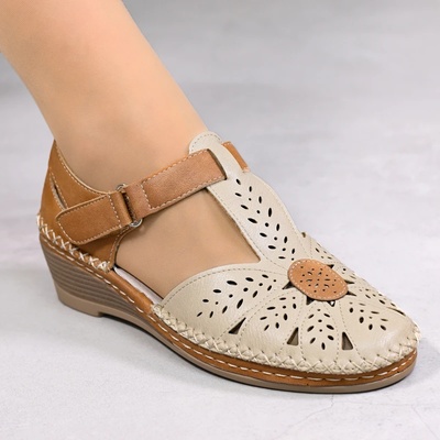 Сандали A18082-3 Beige