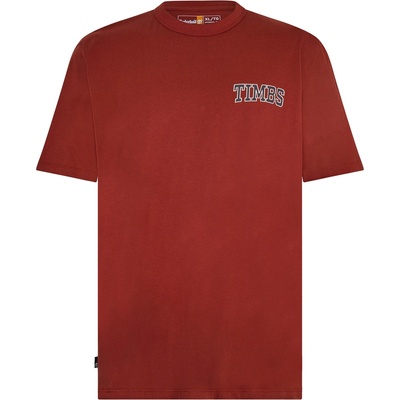 Timberland Тениска Timberland Men's Short Sleeve Chest Timbs Graphic T-Shirt - Burnt Henna