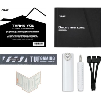 Image 1 of ASUS TUF Gaming GeForce RTX 5070 Ti WHITE OC 16GB GDDR7 256bit (TUF-RTX5070TI-O16G-WHITE-GAMING)