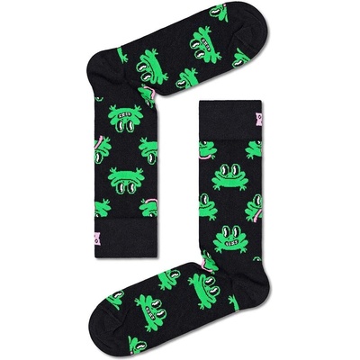 Happy Socks Чорапи Happy Socks Frog Sock в черно (P000062)