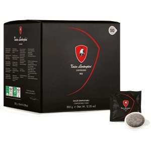 Tonino Lamborghini Кафе дози Tonino Lamborghini Red E. S. E. , 50 бр. , 80% Арабика и 20% Робуста