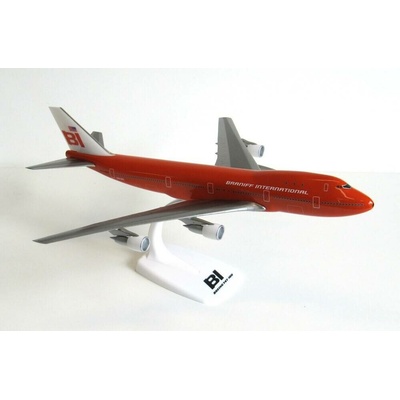 PPC Holland Boeing 747 127 Braniff International Big Orange Colors Snap Fit 1:250