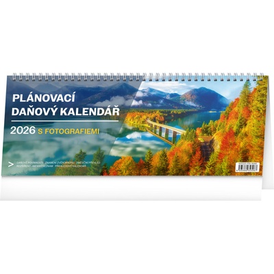 Plánovací daňový stolní 2026