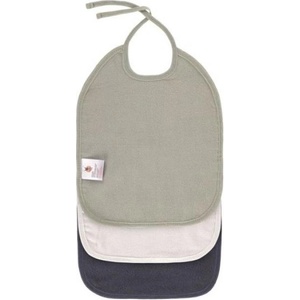 Lassig Бебешки лигавници Lassig - Medium, 3 броя, Оlive/Milky/Navy (4042183425917) - ozone