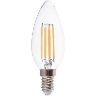 V-TAC LED Крушка 6W Filament E14 Кендъл 6400К - 217425 (217425)