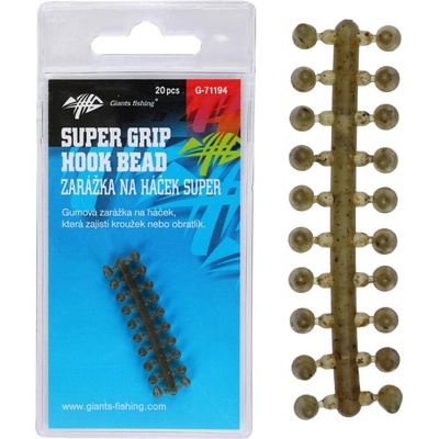 Zarážky Giants Fishing Super Grip Hook Bead 20ks