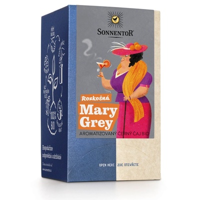 SONNENTOR - Adorable Mary Grey, порционен чай, БИО, 18 бр