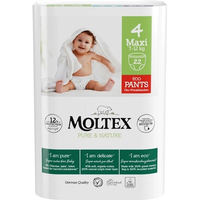Moltex Pure & Nature Maxi Size 4 7-12 kg 22 ks