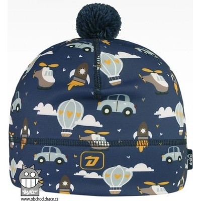 Dráče dětská zimní čepice tm.modrá Flavio