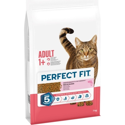 Perfect Fit Adult 1 s lososom 2 x 7 kg