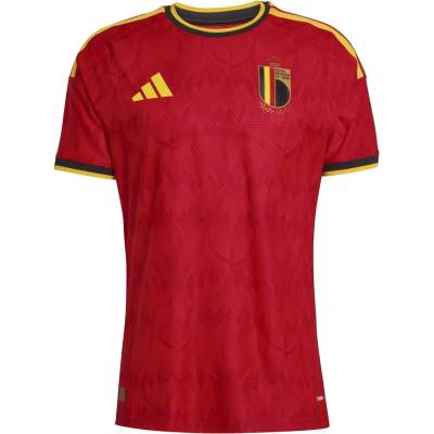 adidas Мъжка футболна фланелка Adidas Belgium Authentic Home Shirt World Cup 2026 Mens - Red/Gold