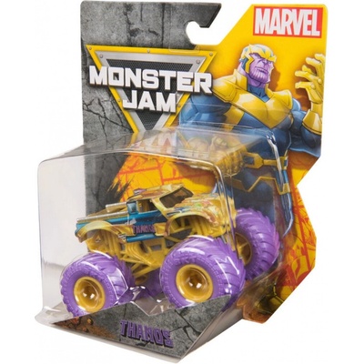 Monster Jam Marvel Thanos zberateľský Monster Truck 1:64