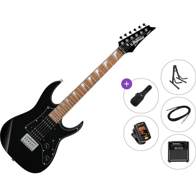 Ibanez GRGM21-BKN Premium SET Black Night Електрическа китара